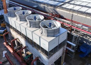 KÖKSAN tesisinde kullanılan MITA PME-XL 27 proses soğutma kuleleri